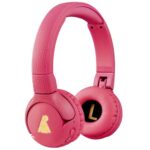 POGS kids bluetooth headphones | The Gecko | Foldable and robust headphones for kids from 3 years with volume control, microphone, volume limiter