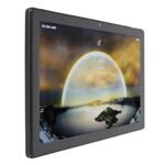 fannay HD Tablet, Dual Camera Office Tablet 6GB RAM 256GB ROM UK Plug 100‑240V for School (Black)