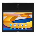 HEITIGN 10.1 Inch Tablet, Dual Speakers Octa Core Processor Multifunctional 10.1 Inch Tablet PC 6GB RAM 128GB ROM for Learning for Work (Black)