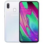 Samsung Galaxy A40 4G 5.9 inches Smartphone 4GB RAM 64GB Unlocked Dual Sim White A (Renewed)