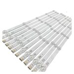 OUSIKA 12Pieces LED Backlight Strip Fit for LG 50" TV ROW2.1 REV 0.4 50LN575 LC500DUE 50LN5200 50LN5100 50LN5600 50LN570 50LA621 led Backlight St