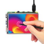 OSOYOO 3.5 inch TFT LCD Touch Screen Monitor for Raspberry Pi 4B/3A+/3B+/2B/Zero W 480x320 Pixel SPI Interface Display