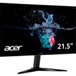 Acer KG221QAbmix 21.5 Inch Gaming Monitor (VA Panel, FreeSync, 75 Hz, 1 ms, HDMI, VGA, Black)