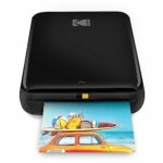 KODAK Step Instant Printer | Bluetooth/NFC Wireless Photo Printer with ZINK Technology & KODAK App for iOS & Android (Black) Prints 2x3 Inch Stic