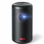 Anker NEBULA Capsule Max Mini Projector, Pint-Sized Wi-Fi Portable Projector, 200 ANSI Lumen, Native 720p HD, 8W Speaker, Movie Projector, 100 In