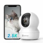 EZVIZ 4MP 2.5K Indoor Camera Wireless with App, Baby Pet Monitor with Motion Detection, Auto Tracking, 8X Digital Zoom, Smart IR Night Vision, Al