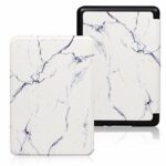 XYFCJK Anti-Drop Slimshell Case For Kindle - Paperwhite 4 (10Th Gen) 2018 And Kindle (10Th Gen) 2019 Cover, Pu Leather Colorful Painted Case, E-R