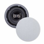 Cambridge Audio C165SS - In-Ceiling Speaker Featuring Dual Tweeters - Reproduce Stereo Sound from a Single Speaker - Paintable Trim