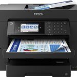 Epson WorkForce WF-7840DTW 4-in-1 Professional Multi-Function Printer: Double-Sided Printer/Scanner/Copier/Fax, Document Charger, A3+, Colour Ink