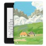 shzrgarts Slimshell Case For 6" Kindle Paperwhite 10Th Generation 2018 Release - Pu Leather Covers For Kindle Paperwhite E-Reader Accessory-House