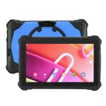 dsheng HD Tablet, 5MP Front 8MP Rear UK Plug 100-240V 7 Inch Kids Tablet 5000mAh Capacity 2.4G 5G WiFi with Bracket for 10.0 for Photograph (Blue