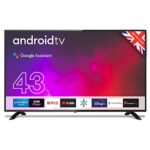Cello Y22ZG0234 Google 43 inch Smart Android TV with Freeview Play, Google Assistant, Google Chromecast, Disney+, Netflix, Prime Video, Apple TV+