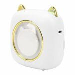 Airshi Mini Pocket Printer, 200 DPI Portable Thermal Printer for Office (White)