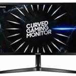 Samsung LC24RG50FZRXXU CRG5 24" Curved FullHD 1080p Gaming Monitor - 144Hz, 1920x1080, HDMI, Displayport