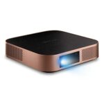 ViewSonic M2W High Brightness Portable Smart LED Projector for Family & Home Entertainment with WiFi, Bluetooth and Harman Kardon Audio