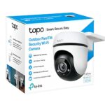 Tapo 1080p Full HD Outdoor Pan/Tilt Security Wi-Fi Camera, 360° Motion Detection, IP65 Weatherproof, Night Vision, Cloud &SD Card Storage, Works