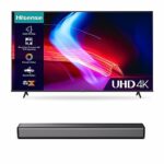 Hisense 4K UHD TV A6K and HS214 with Built-in subwoofer, Dolby Audio