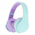 PowerLocus Kids Headphones, P2 Bluetooth Headphones for Kids with Volume Limit 85DB, Kids Wireless Headphones Over Ear with Microphone, Foldable,