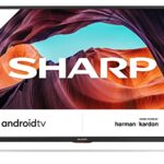 SHARP 1T-C32BI6KE2AB 32-inch 720p HD Ready Android TV with Chromecast Built-in, Harman/Kardon Speakers, 3x HDMI, 2x USB and Bluetooth, Black [Ama