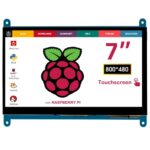 ELECROW For Raspberry Pi Screen, 7-inch 800 * 480 Touchscreen Monitor compatible with Raspberry Pi, Banana Pi, Jatson Nano, PC
