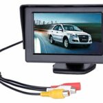 BW 4.3 inch TFT LCD Car Monitor Car Reverse Parking Monitor with LED Backlight Display for Rear View Camera DVD