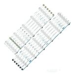 DKTR Nova 12pcs Tira Conduzida for Samsung UE48JU6412 UE48JU6410 UE48JU6465 UE48JU6450 UE48JU6440 UE48JU6652 UE48JU7090 UE48JU7080