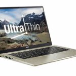 Acer Swift 1 SF114-33 14 inch Laptop - (Intel Pentium N6000, 4GB RAM, 128GB SSD, Full HD Display, Windows 10 in S Mode, Safari Gold)