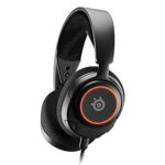 SteelSeries Arctis Nova 3 Multi-System Gaming Headset — Hi-Fi Drivers — 360° Spatial Audio — RGB Lights — AirWeave Memory Foam Earcups — Super Li