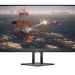 HP OMEN 27i Gaming Monitor, 165Hz, Nano-cell IPS, Quad HD (2560 x1440), 27 Inch, 1ms response time, AMD Freesync, NVIDA G-Sync Compatible, (HDMI