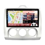 2 Din 9in IPS Touch Screen Android 12 Car Stereo For Ford focus 2 3 Mk2 Mk3 2006-2011 - [6GB+128GB] - Built-in DSP/Carplay - Free Camera -Support