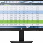 HP P22h G4 - LED monitor - 21.5" - 1920 x 1080 Full HD (1080p) @ 60 Hz - IPS - 250 cd/m² - 1000:1-5 ms - HDMI, VGA, DisplayPort - black