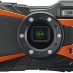 Ricoh WG-80 Orange Waterproof Digital Camera Shockproof Freezeproof Crushproof 03127