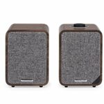 RUARK AUDIO MR1MK2-WALNUT MR1 Mk2 Active Bluetooth Speakers in Rich Walnut Veneer