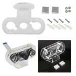 Wide Angle Camera Housing Bracket, Wear-Resistant ABS Camera Housing Bracket with Screw Bag for Raspberry Pi Camera