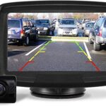 AUTO-VOX TD-2 Digital Wireless Reversing Camera IP68 Waterproof Backup Camera Stable Signal Reverse Camera Kit with Night Vision Car Rear View Ca