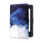 XYFCJK Hand Strap Case For Kindle - Paperwhite 123 (6Th 7Th Gen) 2013 2015 Smart Anti-Drop Cover, Printing Slimshell Waterproof Case For Dp75Sd,