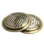 Genérico Speaker WSF, 2pcs 4.5 Inch DIY Subwoofer Grill Mesh Speaker Abdominal Cabinet Speaker Net Cover High Grade Layer Home Mesh (Size : 3 Inc