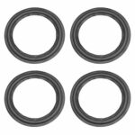 sourcing map 10 Inch Speaker Foam Edge Surround Rings Replacement Kit for Speaker Repair or DIY 4pcs