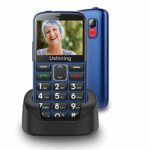 ukuu GSM Big Button Mobile Phone for Elderly,Dual Sim Free Basic Mobile Phone,Unlocked Senior Phone with SOS Button | Speed Dial | 1000mAh | HAC