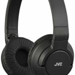 JVC Foldable Lightweight Powerful Bass Over-Ear Headphones - Black