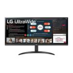LG UltraWide Monitor 34WP500-B, 34-inch, IPS Display, 75Hz, 5ms, 21:9, 2560x1080 px, sRGB 95% (Typ.), HDR10, AMD FreeSync, Ergonomic Design