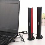 Soundbar USB - Soundbar Laptop, Monitor, PC, TV etc + FREE bracket & stand | Original Ikanoo® N12