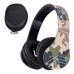PowerLocus Kids Headphones, P2 Bluetooth Headphones for Kids with Volume Limit 85DB, Kids Wireless Headphones Over Ear with Microphone, Foldable,