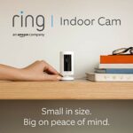 Certified Refurbished Ring Indoor Cam by Amazon | Compact plug-in HD Indoor Security Camera with Two-Way Talk, Wifi, Motion Detection, Works with
