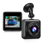 Dash Cam Front 1080P, Mini Car Camera Dash Cam with 2 Inch LCD Screen, WDR, 170°Wide Angle, Night Vision, G-Sensor, Parking Monitor, Loop Recordi