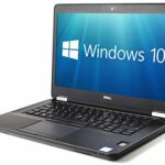 Dell Latitude E5470 14in Laptop - Intel Core i5-6200U 8GB DDR4 256GB SSD HDMI WebCam WiFi BT Fingerprint Backlit Windows 10 Pro (Renewed)