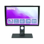 BenQ SW270C Photographer Monitor (AQcolor Technology, 27 inch, 2K WQHD, AdobeRGB/P3 Wide Color, USB-C 60W, HDR, Hardware Calibration, Compatible