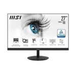 MSI PRO MP271 27'' Monitor, Fixed, FHD (1920 x 1080), 75Hz, IPS, 5ms, HDMI, VGA, Built-in Speakers, Anti-Glare, Anti-Flicker, Less Blue light, TÜ