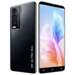 LngLst Cheap and Beautiful Mobile Phones, Android OS, 5.0 inch Dual SIM Dual Camera, 4GB ROM (Expandable up to 128GB) Basic Smartphone (Y30S-Blac