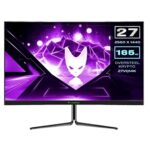 Oversteel Krypto PC Gaming Monitor 27'' Curved R1500 QHD (2560x1440, QLED, VA, 16:9, 1ms, 144 Hz, 2x HDMI, Display Port), Black